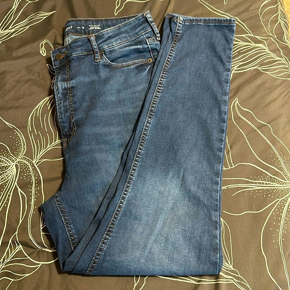 Womens Old Navy Rockstar Super Skinny Jean - Extra High Rise. Size 14-18